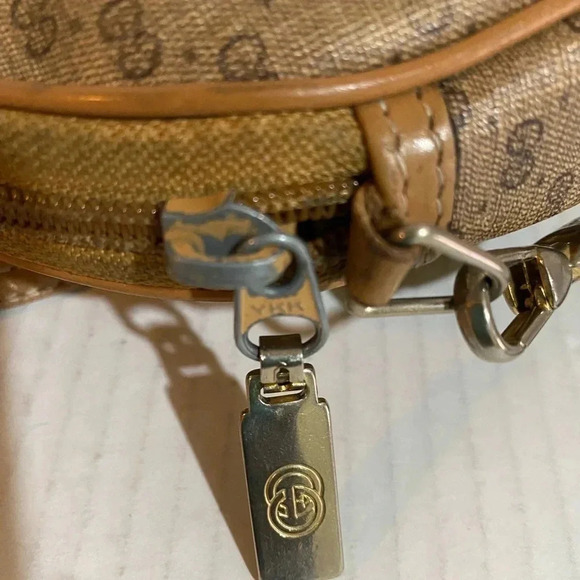 Gucci vintage micro GG canvas/ leather shoulder handbag - Picture 4 of 12